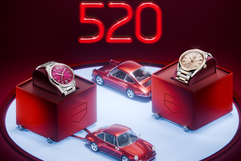 泰格豪雅甄选三款卡莱拉系列腕表，助力520爱意传递（图）